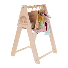 Load image into Gallery viewer, MINILAND DOLLS - Wooden Clothes Rack
