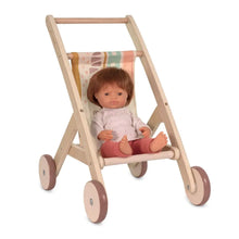 Load image into Gallery viewer, MINILAND DOLL - Wooden Doll Stroller