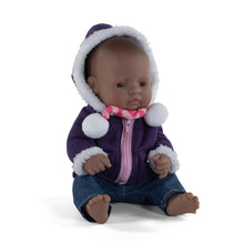 Load image into Gallery viewer, MINILAND DOLL - HISPANIC BOY AND GIRL 32 CM
