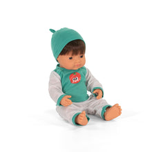 Load image into Gallery viewer, MINILAND DOLL - BROWN HAIR BOY AND GIRL 38 CM