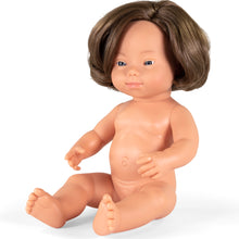 Load image into Gallery viewer, MINILAND DOLL - DOWN SYNDROME CAUCASIAN BOY AND GIRL 38 CM