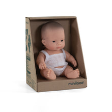 Load image into Gallery viewer, MINILAND DOLL - ASIAN BOY AND GIRL 21 CM