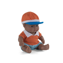 Load image into Gallery viewer, MINILAND DOLL - HISPANIC BOY AND GIRL 21 CM