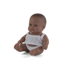 Load image into Gallery viewer, MINILAND DOLL - HISPANIC BOY AND GIRL 21 CM