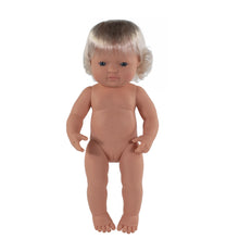 Load image into Gallery viewer, MINILAND DOLL - CAUCASIAN BOY AND GIRL 38 CM