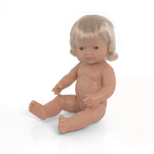 Load image into Gallery viewer, MINILAND DOLL - CAUCASIAN BOY AND GIRL 38 CM