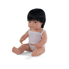 Load image into Gallery viewer, MINILAND DOLL - ASIAN BOY AND GIRL 38 CM