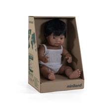 Load image into Gallery viewer, MINILAND DOLL - HISPANIC BOY AND GIRL  38 CM