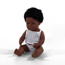 Load image into Gallery viewer, MINILAND DOLL - AFROAMERICAN BOY AND GIRL  38 CM