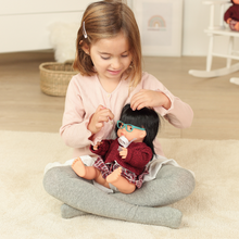 Load image into Gallery viewer, MINILAND DOLL - ASIAN GIRL WITH GLASSES 38 CM