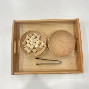 Sensory Wooden Mini Cubes