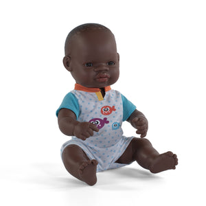 MINILAND DOLL - AFRICAN BOY AND GIRL 32 CM