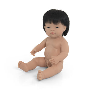 MINILAND DOLL - ASIAN BOY AND GIRL 38 CM