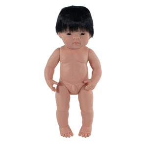 MINILAND DOLL - ASIAN BOY AND GIRL 38 CM