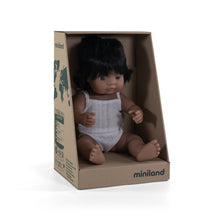 Load image into Gallery viewer, MINILAND DOLL - HISPANIC BOY AND GIRL  38 CM
