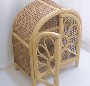 Rattan Floral Dresser