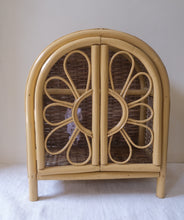 Load image into Gallery viewer, Rattan Floral Dresser
