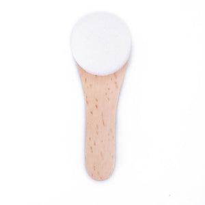 Wooden Brush with Sponge